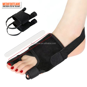 Corrector de Juanetes, Férula Ajustable para Juanetes con Correa Antideslizante y Tira de Aluminio, Alivio del Dolor de Hallux Valgus, Enderezador de Dedos Grandes - Product Image 4