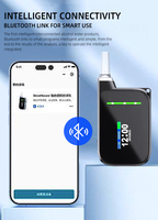 Alcootest électrochimique portable intelligent 0.001% BAC Precision Prévention des DUI en temps réel Charge rapide de 2 heures certifiée ROHS