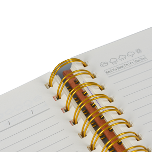 Libreta Espiral ODM, Agenda Semanal, Tapa Dura, Marcador, Libreta Espiral para Trabajo, Fábrica de Libretas Espiral - Product Image 5