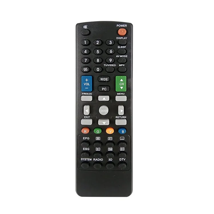 ZY51108 टेलीविजन रिमोट कंट्रोल रिप्लेसमेंट सहायक उपकरण टीवी के लिए तीव्र एलसीडी टीवी रिमोट कंट्रोल का नेतृत्व किया