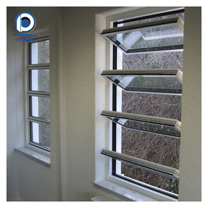 Ventana de Celosía de Vidrio Personalizada de Alta Calidad Prima con Mecanismo de Celosía de Vidrio Templado - Product Image 2