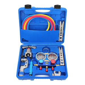 Herramientas manuales de grado industrial de alta calidad, juegos de herramientas de carga de refrigerante y quema doble con soporte de personalización OEM - Product Image 6