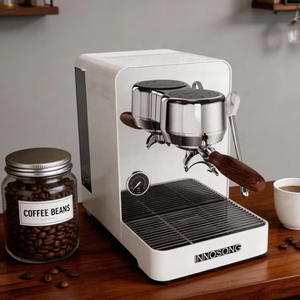 <span class=keywords><strong>Cafetera</strong></span> de estilo italiano, <span class=keywords><strong>Cafetera</strong></span> Espresso comercial, Máquina exprés automática, eléctrica para tiendas de <span class=keywords><strong>acero</strong></span> <span class=keywords><strong>inoxidable</strong></span>/coches - Product Image 1
