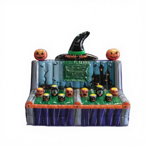 Château Gonflable Interactif pour Jeu de la Pomme, en PVC, pour Fêtes d'Enfants, Location Intérieur/Extérieur - Product Image 4