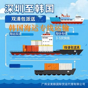 Ligne dédiée Corée du Sud, fret maritime, double dédouanement, logistique internationale, arrivée en 3-5 jours - Product Image 4