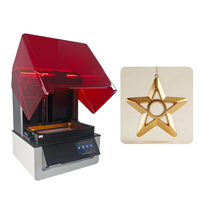 Vnici02 Printer Resin 3D LCD DLP Otomatis Presisi Tinggi untuk Kedokteran Gigi dengan Konektivitas USB dan Garansi 1 Tahun