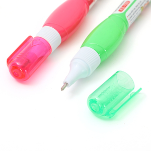 Fluido de corrección de marca KangSheng, corrección de reescritura de secado rápido, pluma de corrección de tinta blanca bonita y de dibujos animados, paquete de 12 - Product Image 5