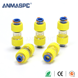 Conector hermético de gas y agua HDPE DPZA8/6mm para manguera de aire, conector de microducto, bloqueador de gas de ajuste directo - Product Image 4