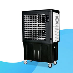 Refroidisseur évaporatif portable commercial breveté pour l'extérieur avec 2 systèmes de refroidissement, économie d'énergie, télécommande, design japonais - Product Image 1