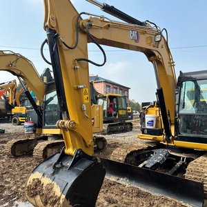 Excavadoras CAT 308E 307 307.5GC de tamaño pequeño, 8 toneladas, excavadoras de segunda mano, excavadora hidráulica sobre orugas en venta - Product Image 1