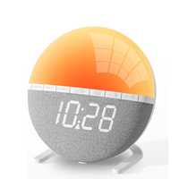 Nouvelle Lampe Réveil Connectée 2025 : Machine à Rêves de Chevet avec Lumière Intelligente et Horloge à Intensité Réglable pour un Sommeil Personnalisé