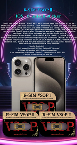 2025 R-<span class=keywords><strong>SIM</strong></span> ล่าสุด VSOP2 SED MEP ปลดล็อคการ์ดสำหรับ <span class=keywords><strong>iPhone</strong></span> 13-16รองรับซิมคู่เท่านั้น - Product Image 3