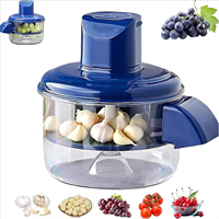 2025 Hot Selling Keukenapparatuur Automatische Kleine Fruit-, Pruimen-, Knoflook- en Druiven Schilmachine Elektrische Druiven Schiller voor Thuiskeuken