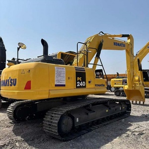 รถขุดตีนตะขาบ KOMATSU PC240 ของแท้จากญี่ปุ่น คุณภาพสูง สภาพดี เครื่องยนต์มือสอง - Product Image 1