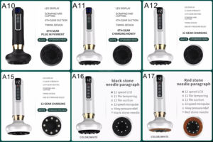 Appareil de massage à ventouses sous pression, portable, rechargeable par USB, électrique, pour le drainage des méridiens corporels et la détoxification - Product Image 5