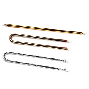 Calentador infrarrojo de fibra de carbono de onda corta Elemento de lámpara de calefacción personalizable - Product Image 4