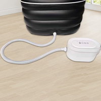 Baignoire à bulles chauffante avec contrôle à 6 vitesses et fonction de massage