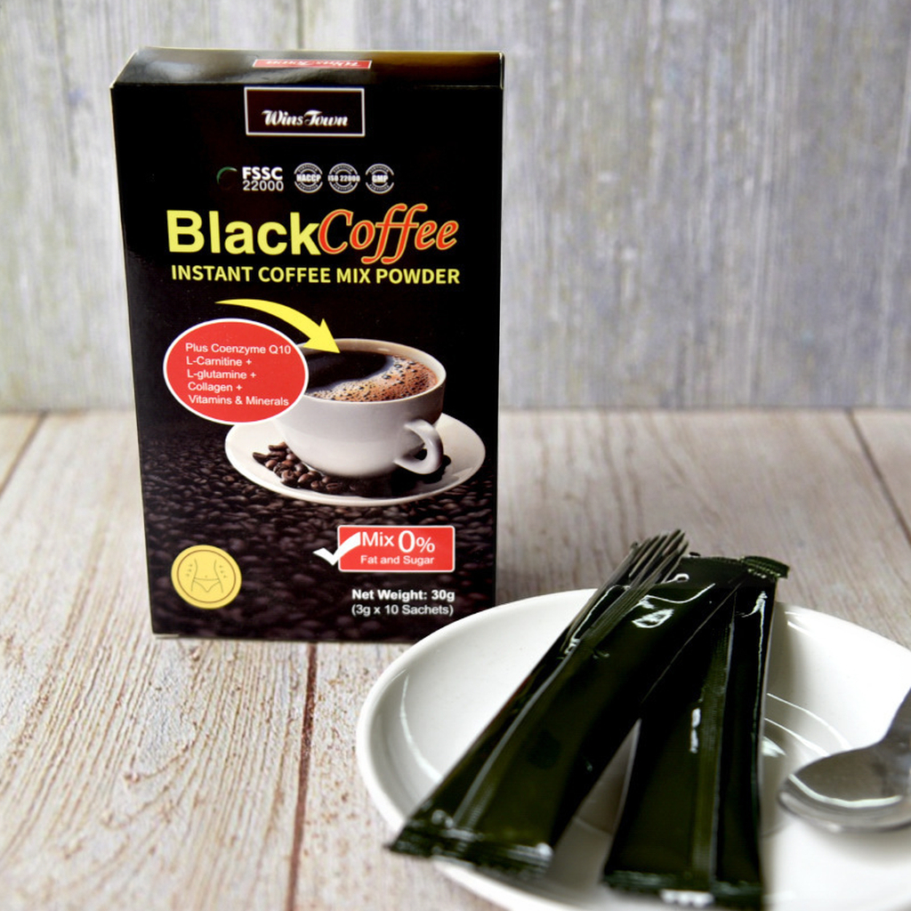 l carnitine and coffee together Instant Black Mix Powder with CoQ10 & L-Carnitine POPULAR:Bestsellers Original Glutathion Extra Maxi Flavor:Masala Lemon
