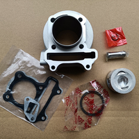 Kit de Reconstrucción de Cilindro de Gran Calibre de 100cc, Piezas de Scooter de Carreras GY6 50cc 139qmb, Actualización de Calibre de 50mm