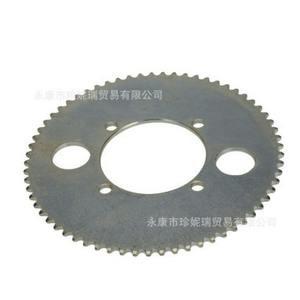 โซ่เหล็ก Zhenrui พร้อมเฟือง 65 ฟัน รู 50 มม. สี่รู สำหรับซ่อมมอเตอร์ไซค์ขนาดเล็กสองจังหวะ - Product Image 2