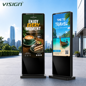 Pantalla LCD para Publicidad Exterior de 43-86 Pulgadas, Personalizada de Fábrica, OEM, Impermeable IP65, Alto Brillo 2500nits, VT-OT043 - Product Image 2