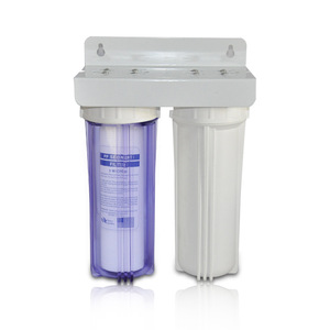 Dual Stage 10 Inch <b>Water</b> Pre <b>Filter</b> 5 Micron PP Sediment <b>Filter</b> For <b>Kitchen</b> Household Use - Product Image 1