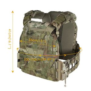 Gilet tactique Artex 1000D en nylon, chaleco tactico, porte-plaque à libération rapide personnalisé - Product Image 2