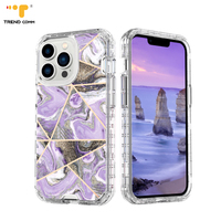 Étuis de téléphone en marbre pour iPhone 16 Pro Max 15 Plus 14 13 12 11 XR 8 Plus 3 en 1 Housse de protection antichoc robuste