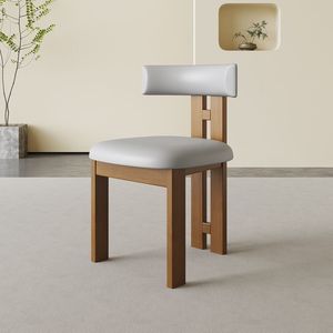 Silla de Comedor de Madera Estilo Francés Vintage, Diseño Retro Pastoral con Patrón Desgastado, Lujo Ligero para <span class=keywords><strong>Sala</strong></span> de Estar L058 - Product Image 6
