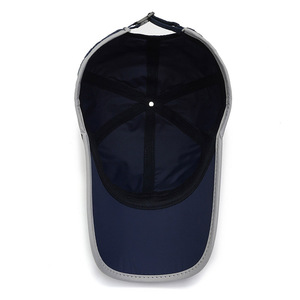 <b>Quick</b>-<b>Dry</b> 6-Panel Polyester Fabric Baseball <b>Cap</b> Summer Sun-Protective Adjustable Snapback Hat Unisex Adults Alphanumeric - Product Image 4