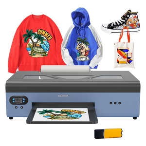 COLORSUN L1800/R1390 DTF T-shirt Printing Machine 30cm DTF Printer with White Ink Circulation and Mixing Function - Product Image 1