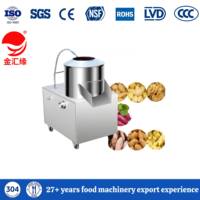 Huishoudelijke commerciële kleine roestvrijstalen aardappel- en zoete aardappel- en gemberwasmachine en -schilmachine