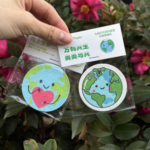 Cartes en papier plantables écologiques personnalisées, biodégradables et imbibables de graines, cartes-cadeaux - Product Image 6