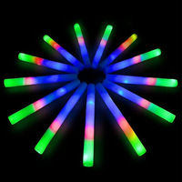 Bâton lumineux LED promotionnel en mousse pour Noël, anniversaires, mariages, concerts - Sucette lumineuse