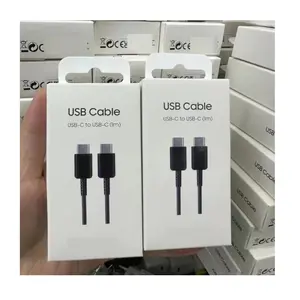 In Stock USB C type Charge Cable 3A data link Cabo Type-c cord for Samsung Galaxy S24 S23FE S23Ultra S22 S21S20