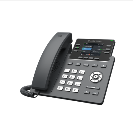 Grandstream GRP2613 Gigabit PoE Color SIP IP Phone 3 SIP Accounts 6 Line Keys Office Hotel SME Business VoIP Desk Telephone