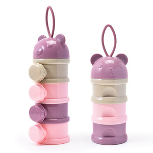 Boîte d'emballage multi-couches pour <span class=keywords><strong>lait</strong></span> infantile, conteneur portable format voyage, un <span class=keywords><strong>compartiment</strong></span> par repas pour bébé - Product Image 4