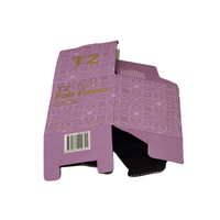 Boîte cadeau rectangulaire en carton ondulé recyclé pour thé et café, avec logo en feuille d'or, pelliculage mat, impression offset, rigide, vente en gros