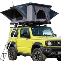 Tente de toit rigide ultralégère et étanche ouverture latérale montage rapide aluminium 4x4 pour Toyota Tacoma