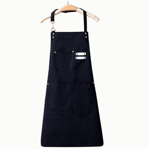 Grembiule da Cucina in Tela Personalizzato con Logo Stampato, Impermeabile, Durevole, Lavabile, Riutilizzabile, per Baristi, Uniforme da Caffetteria, Accessori da Cucina - Product Image 3