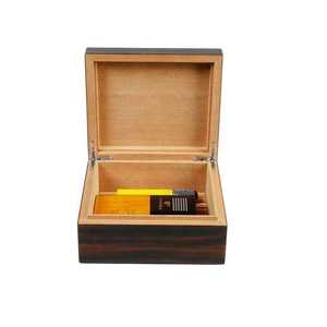 Caja de Cigarros Cilíndrica de Madera de Arce Sólido Hecha a Mano y Personalizada, Venta al Por Mayor Directa de Fábrica DS - Product Image 2