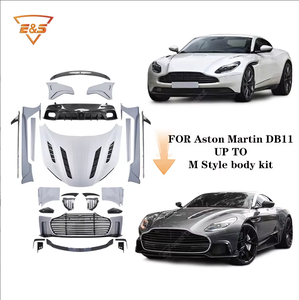 Kit carrosserie de luxe avec style <span class=keywords><strong>MY</strong></span> pour DB11 V8 Vantage : pare-chocs avant, diffuseur arrière, jupes latérales et capot - Product Image 1