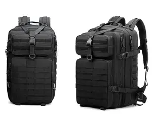 JSH批发战术抓包背包多am战术背包旅行战术框架背包45L定制标志