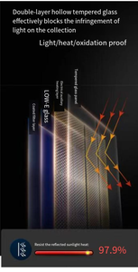 Réfrigérateur <span class=keywords><strong>à</strong></span> <span class=keywords><strong>vin</strong></span> personnel NUELEAD NE-375, cuisine commerciale, hôtel, moderne, en verre, pour les amateurs de <span class=keywords><strong>vin</strong></span>, intégré, bière rouge - Product Image 4