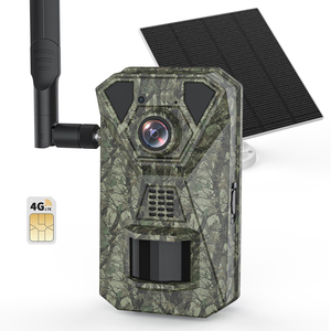 Năng lượng mặt trời điện wifi động vật hoang dã Trail máy ảnh 4MP không dây 4 gam săn bắn máy ảnh không thấm nước hồng ngoại tầm nhìn ban đêm <span class=keywords><strong>IP</strong></span> <span class=keywords><strong>Camera</strong></span> cho săn bắn - Product Image 3