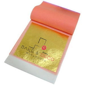 <span class=keywords><strong>Oro</strong></span> puro commestibile di alta qualità e foglia d'argento per la decorazione della pasticceria e della torta - Product Image 5