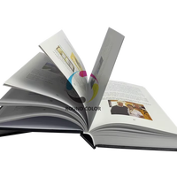 Étui de reliure à couverture rigide personnalisé pour table basse ou livres photo imprimés sur du papier de haute qualité
