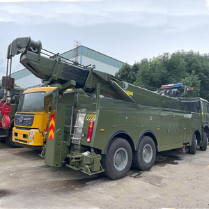 Nouveau camion de dépannage diesel manuel CLW 60t avec rotateur pour le récupération de véhicules - Product Image 4