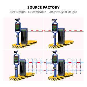 Hệ thống nhận dạng biển số với camera thanh toán bãi đậu xe máy cổng vào màn hình hiển thị kiểm soát truy cập - Product Image 2
