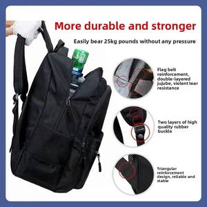 <span class=keywords><strong>Sac</strong></span> à dos de <span class=keywords><strong>voyage</strong></span> Oxford unisexe, nouveau style, fermeture éclair, grande capacité, pour les étudiants du collège/lycée, usage professionnel pour ordinateur portable - Product Image 3